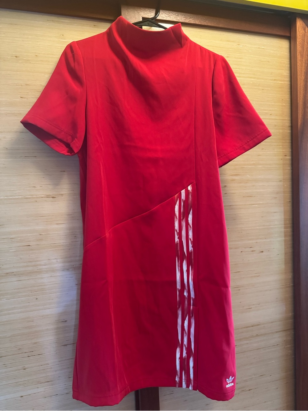 Adidas x Danielle Cathari Dress in scarlet red
